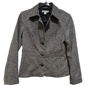 PENDLETON GREY WHITE BLAZER SUIT JACKET 4P